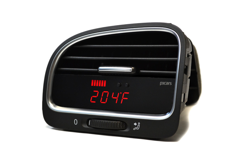 P3 Cars Integrated Vent Digital Gauge for for 201014 VW GTI/Golf R [MK VI]